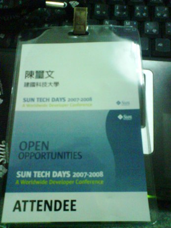 SUN TECH DAYS 2007-2008